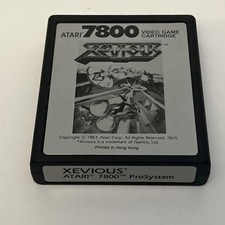 Xevious Atari 7800 Cleaned, TESTED & Working