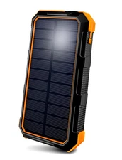 Osaiv Solar Power Bank Portable Charger 38800mah Orange