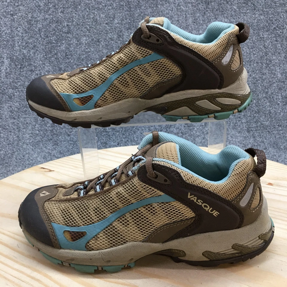 Zapatos de Senderismo Vasque Para Mujer 9 M Velocidad Marrón Con Cordones Parte Superior Baja Punta Redonda 7625 Foto 2 de 4