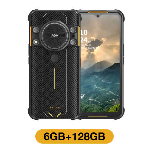 AGM H5 7000MAH Android12 Rugged Smartphone 6GB+128GB Octa Core NFC 2SIM Telefono - Imagen 9 de 10