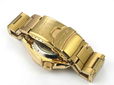 Men's Seiko 4R36-08E0 Rose Gold Automatic Watch - 100m | eBay UK