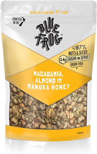 Blue Frog Breakfast - Macadamia, Almond and Manuka Honey, 350G - Picture 11 of 12