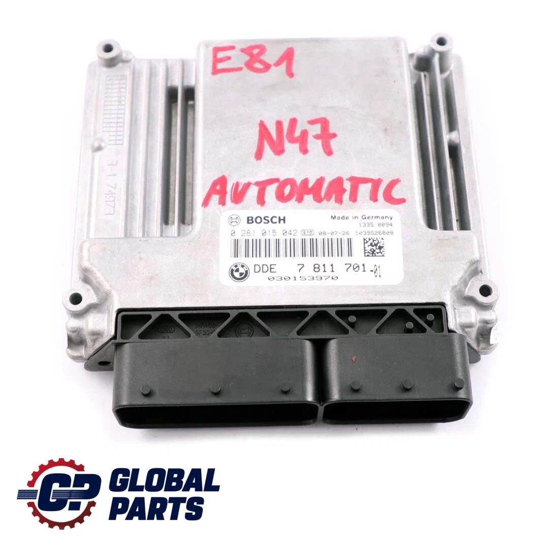 BMW E87 LCI E90 E91 N47 DDE 7811701 Engine Control Unit Diesel ECU 