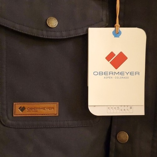 Obermeyer Men's Oliver Waxed Jacket Size Small - Picture 9 of 11