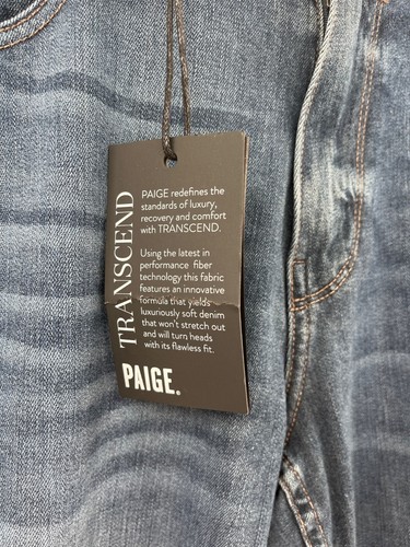Paige Mens Lennox Slim Fit Denim Jeans Transcend Fabric size 33 $199 NWT Stretch - Picture 4 of 15