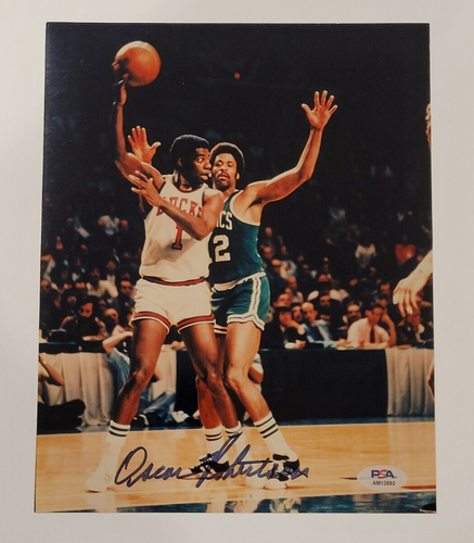 OSCAR ROBERTSON Signed 8x10 Photo-HOF-MILWAUKEE BUCKS-PSA Authenticated - Picture 2 of 5