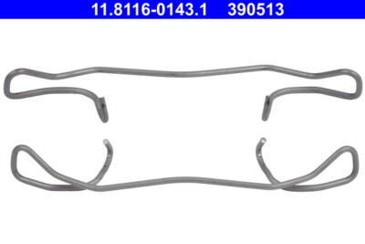 Molla Pinza Freno ATE 11.8116-0143.1 - Ricambio Per Audi, Volkswagen, Seat E Skoda - Foto 10