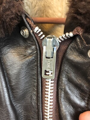 Vintage G-1 Leather Bomber Jacket Size 44 USA A-2 Genuine | eBay
