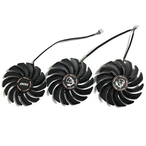 MSI Geforce RTX 2070 SUPER 2080 Ti GAMING X Graphics Card Fan Replacement TD122 - Picture 4 of 7