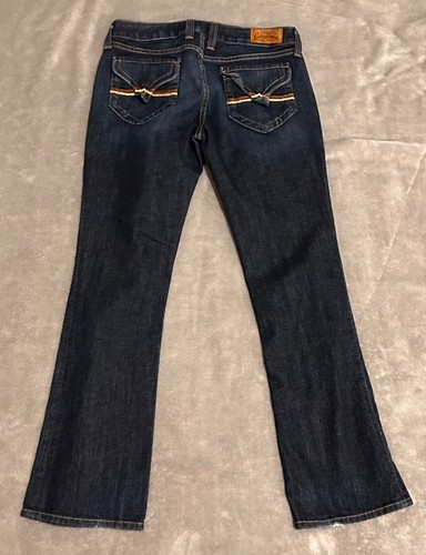 LUCKY BRAND Jeans Women's Size 6/28 Lola Boot Embroidered EXCELLENT (SKU# 117) - Picture 6 of 10