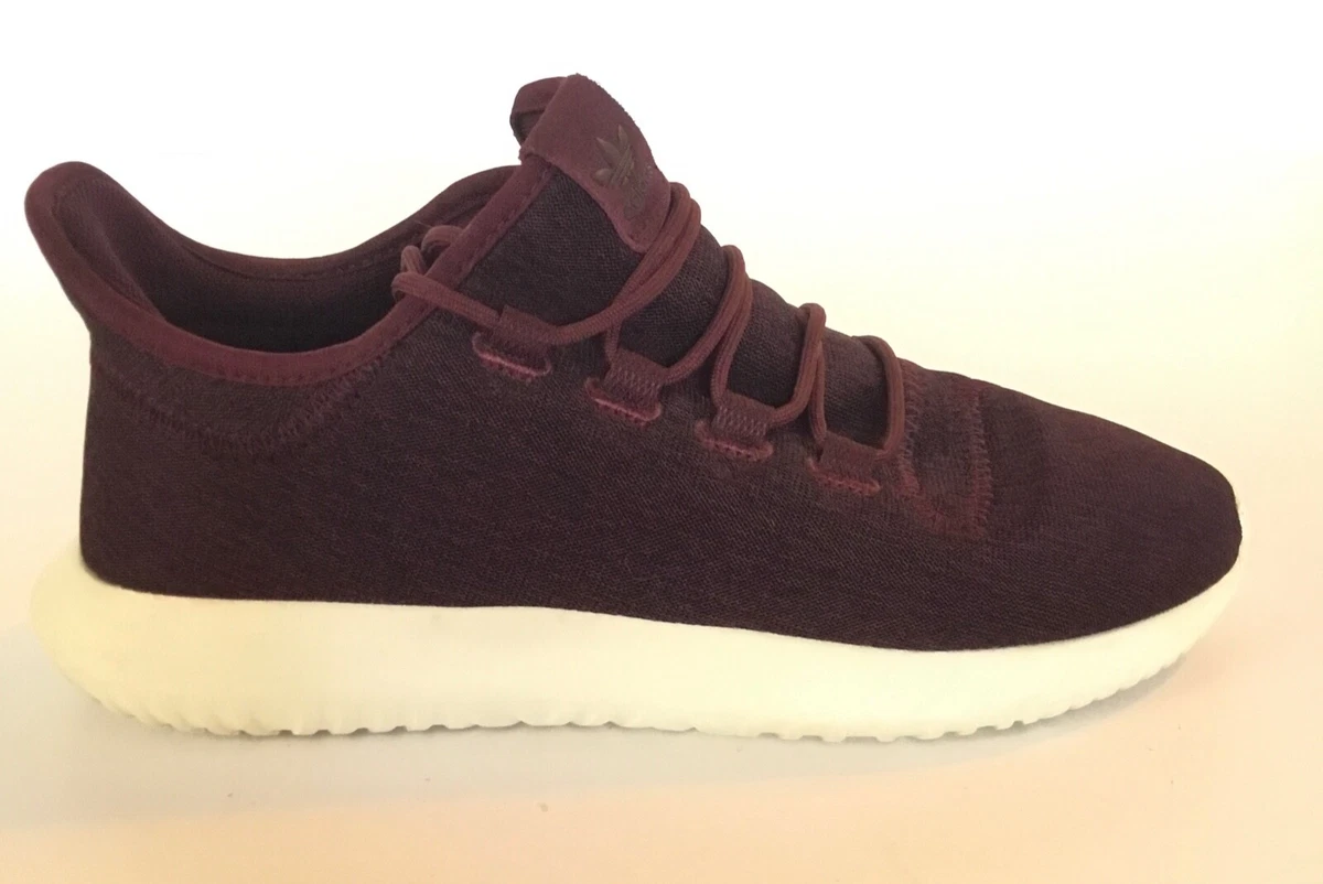 Adidas Tubular Shadow Maroon Off White CQ2461 Women s Size 9.5