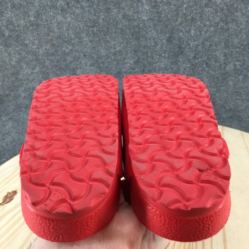 Birkenstock Sandals Womens 40 EVA Arizona Slides Red Casual Buckle Open Toe - Imagen 10 de 16