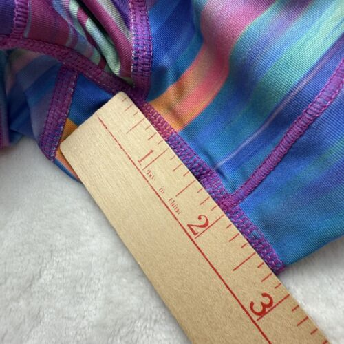 Nike Pro Dri-Fit Women's Small Rainbow Multicolor Gym Cheer Running Shorts - Picture 5 of 11