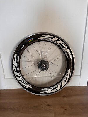 Zipp 808 Speed Weaponry Tubular Aero Rear Wheel Triathlon TT Zipp 808 Speed Weaponry Tubular Aero Rear Wheel Triathlon TT
