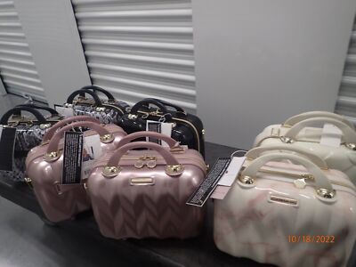 Marcy McKenna 2-in-1 Essential St. Tropez Design Beauty Case w/ Shoulder Strap