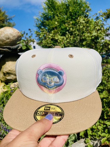 New Era 59fifty - Just Caps DROP 1 Chicago Cubs Size 7 1/4 Fitted - Hat Club - Picture 2 of 7