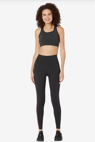 Splits59 Olivia High-Waist Techflex 7/8 Leggings Black Vintage White Size Large - Picture 5 of 6