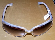 Claiborne - VILLAGER Sunglasses - PEONY FRAMES/ BLONDE STRIA BROWN LENSES NWT 