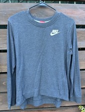 Nike Womens Gray Sweater Size M