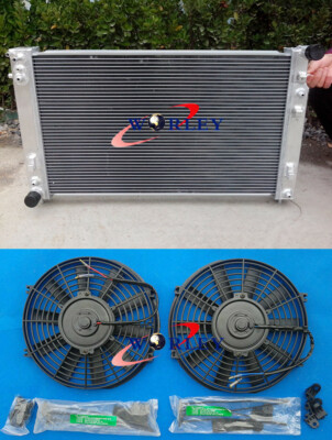 Aluminum radiator + fans for Holden VT VX HSV Commodore V8 GEN3 LS1 5.7L