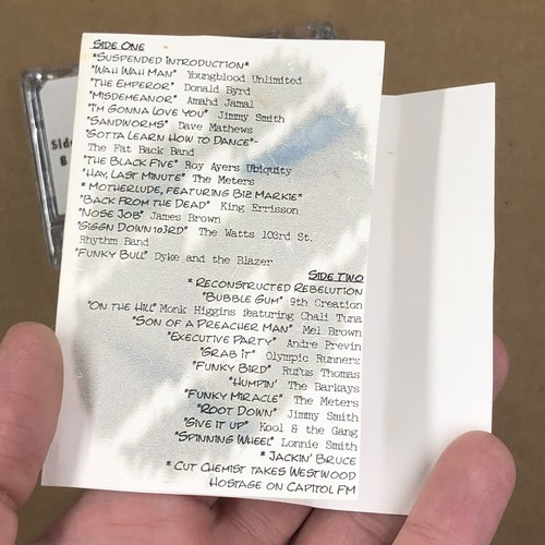 CUT CHEMIST Cassette Tape 90s RARE EQUATIONS MIX BREAKS AHMAD JAMAL JAMES BROWN - Picture 6 of 8