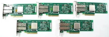 Lot of 5 Qlogic PX2810403-01 8Gbps Dual Port Fiber Host Bus Adapter QLE2562-SUN