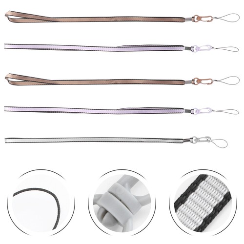 5 Pcs Mobile Phone Chain Key Hanger Men and Women Colored Lanyards Keychain - Zdjęcie 12 z 12