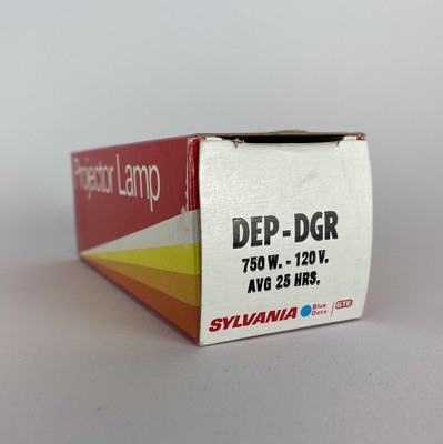 SYLVANIA DEP-DGR 700W 120V LAMP Projector Projection Blue Top Bulb NOS NEW