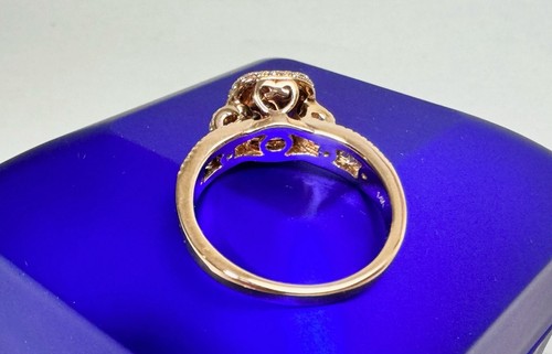 Le Vian® 3/4ctw Chocolate Diamonds® and Nude Diamonds™ in 14k Honey Gold™ Ring - Picture 8 of 10