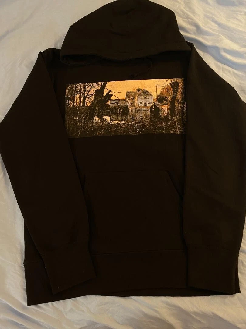Sweat à capuche noir sabbat Supreme 16SS noir sweat à capuche noir taille:S