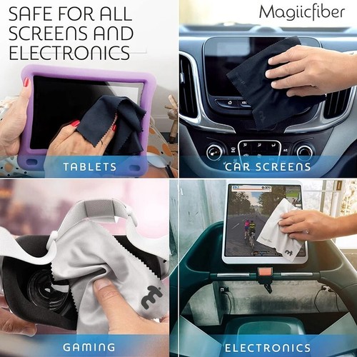 MagicFiber Microfiber Cloths, 2-Pack – Premium Cleaning for Phones & Screens - Picture 4 of 9