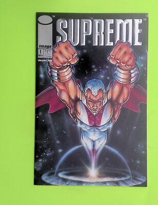 Supreme #1 Vol. 1 1992 Image Comics 1st App 8.0 Comic Book V66-248