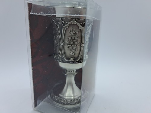 Spitzweg Schnapskelch Artina Zinn Pewter Stamper Shot Cup Goblet - Picture 4 of 7