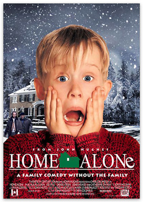 Home Alone Macaulay Culkin Classic Christmas movie mini poster style type  MAGNET