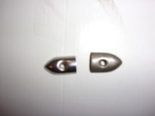 1965 Valiant Convertible Trim End Moldings Pair