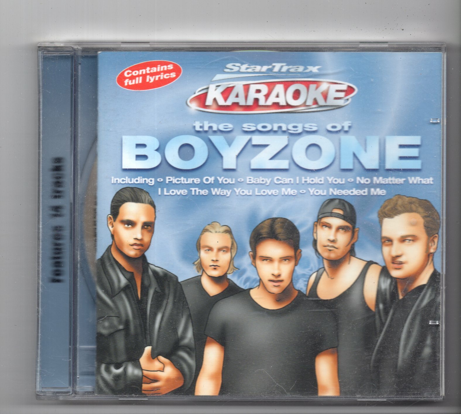 (JQ514) Star Trax Karaoke, The Songs Of Boyzone - Video CD - 1999 CD