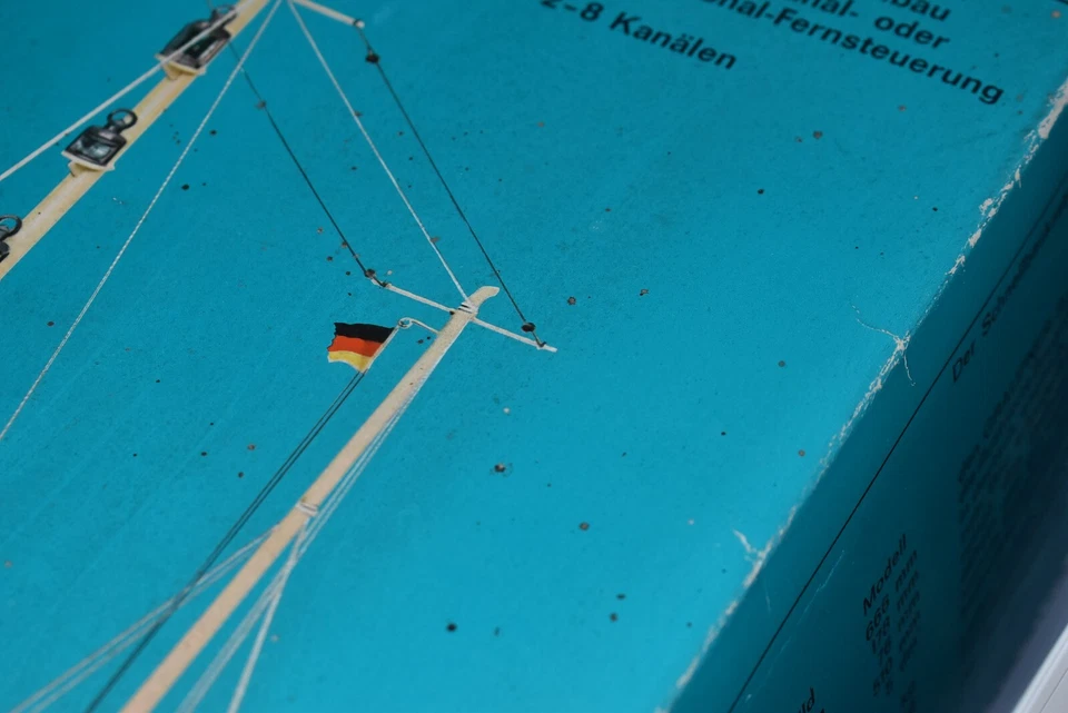 Graupner 2127 Fischkutter HF.408. Elke Boot Vintage Bausatz Rarität Fach #H3H - Bild 4 von 4