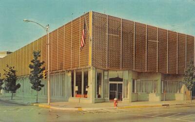 COFFEYVILLE, Kansas KS   FIRST FEDERAL SAVINGS & LOAN~DA Willbern Pres  Postcard