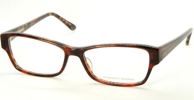 Neu Prodesign denmark 1749 5034 Semi Dunkelbraun/Schildpatt Brille 55-15-140mm