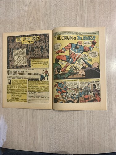 MIGHTY CRUSADERS 1 VF OR BETTER 1965 NICE PAGES MIGHTY COMICS SIEGEL REINMAN - Picture 16 of 19