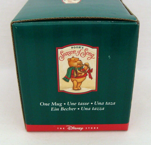 Disney Store Winnie The Pooh 1997 Temporada de Canción Taza de Navidad con Caja - Imagen 11 de 16