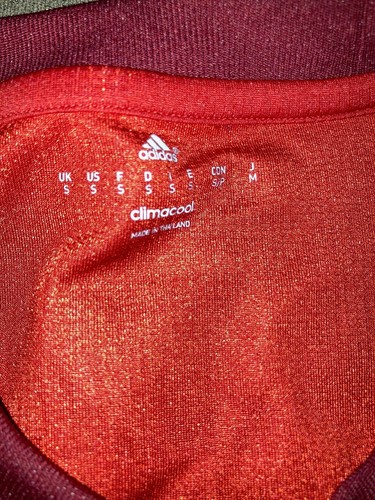 Adidas Bayern Munchen Home 15/16 Long Sleeve Soccer Jersey Size Small S08806 - Picture 10 of 12