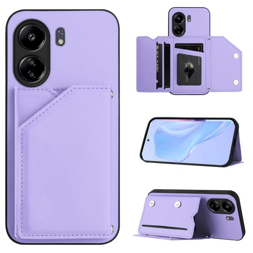 Hot Fashion Practical Card Pack Phone Case For Redmi 13C 4G - Picture 12 of 12