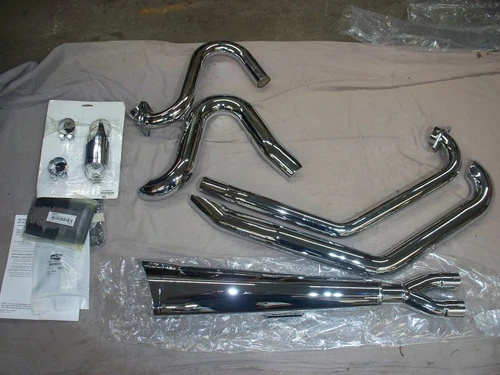 Victory Motorcycle Hammer Jackpot Corba Stage 1 Tri-Pro Exhaust OEM 2878995-156