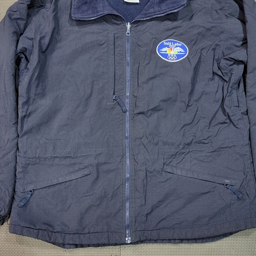 Columbia Damen Salt Lake 2002 Mantel Größe XL Blau Jacke NBC Olympische Winterspiele - Bild 2 von 6