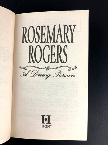 Rosemary Rogers A Daring Passion Historical Romance 2007 Paperback - Picture 7 of 9