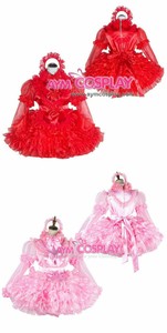 Sissy Baby Maid Satin Mini Dress Cross Dressers Tv Cd Tailor Made