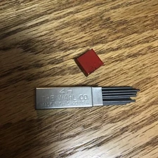 Vintage EVERSHARP RED TOP  4H Mechanical Pencil Lead 18pk USA