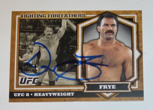 Don Frye Signed 2012 Topps UFC Bloodlines Fighting Forefathers Card #FF-DF Pride - Picture 9 of 24