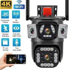 Wireless Outdoor Security Camera WiFi Motion Detection Night Vision Surveillance